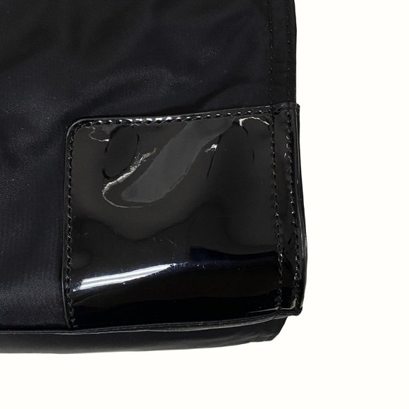 Tory Burch Ella Large Black Nylon Tote - Picture 10 of 11